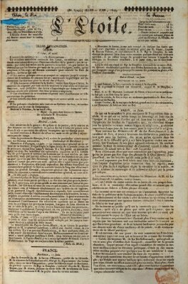 L' étoile Donnerstag 21. Juni 1827