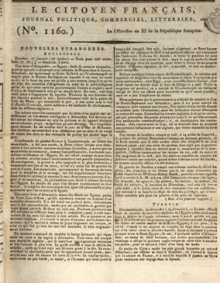 Le citoyen français Dienstag 25. Januar 1803