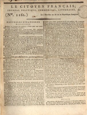 Le citoyen français Donnerstag 27. Januar 1803