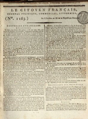 Le citoyen français Freitag 28. Januar 1803