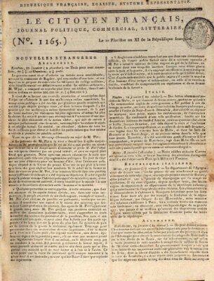 Le citoyen français Sonntag 30. Januar 1803