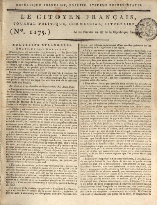 Le citoyen français Mittwoch 9. Februar 1803