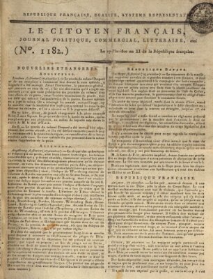 Le citoyen français Mittwoch 16. Februar 1803