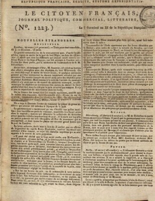 Le citoyen français Dienstag 29. März 1803