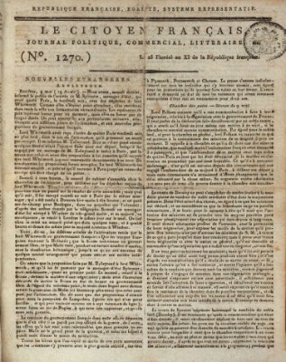 Le citoyen français Sonntag 15. Mai 1803