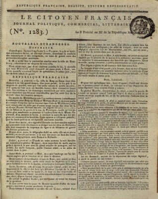 Le citoyen français Samstag 28. Mai 1803