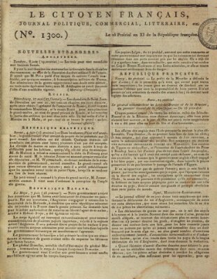 Le citoyen français Dienstag 14. Juni 1803