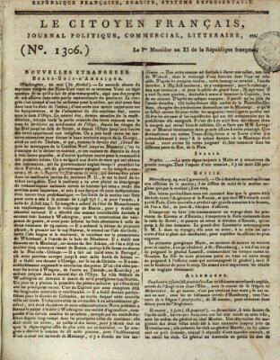 Le citoyen français Montag 20. Juni 1803