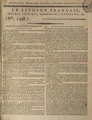 Le citoyen français Montag 1. August 1803