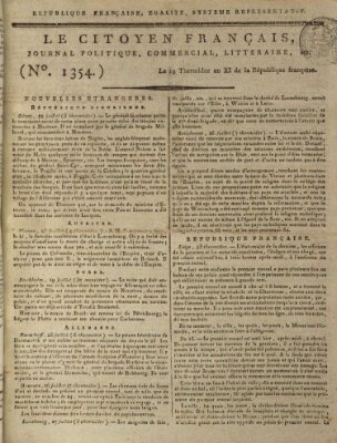 Le citoyen français Sonntag 7. August 1803