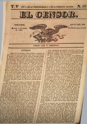 El censor Dienstag 4. Januar 1831