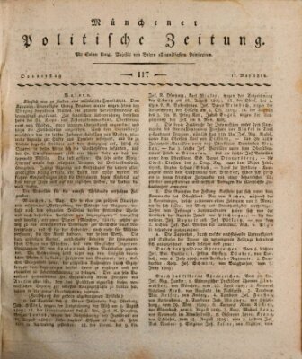 Münchener politische Zeitung (Süddeutsche Presse) Donnerstag 17. Mai 1810