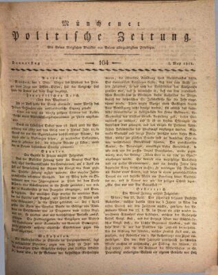 Münchener politische Zeitung (Süddeutsche Presse) Donnerstag 2. Mai 1811