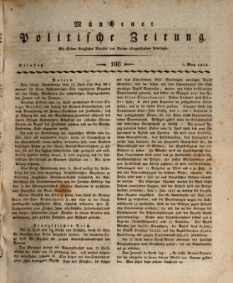 Münchener politische Zeitung (Süddeutsche Presse) Dienstag 7. Mai 1811