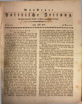 Münchener politische Zeitung (Süddeutsche Presse) Freitag 10. Mai 1811