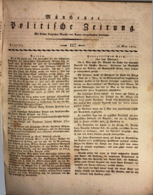 Münchener politische Zeitung (Süddeutsche Presse) Freitag 17. Mai 1811