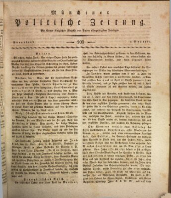 Münchener politische Zeitung (Süddeutsche Presse) Samstag 2. Mai 1812