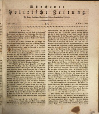 Münchener politische Zeitung (Süddeutsche Presse) Freitag 8. Mai 1812