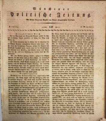 Münchener politische Zeitung (Süddeutsche Presse) Freitag 22. Mai 1812