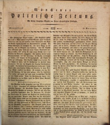 Münchener politische Zeitung (Süddeutsche Presse) Samstag 23. Mai 1812