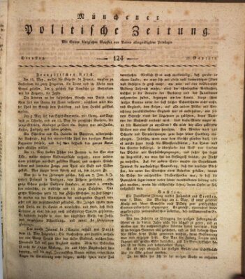 Münchener politische Zeitung (Süddeutsche Presse) Dienstag 26. Mai 1812