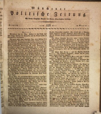 Münchener politische Zeitung (Süddeutsche Presse) Freitag 29. Mai 1812