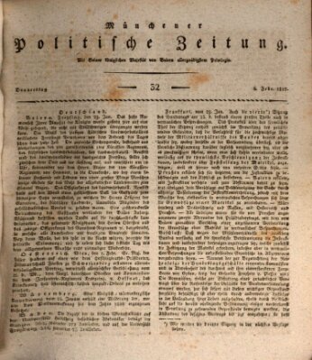 Münchener politische Zeitung (Süddeutsche Presse) Donnerstag 6. Februar 1817