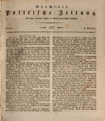 Münchener politische Zeitung (Süddeutsche Presse) Freitag 30. Mai 1817