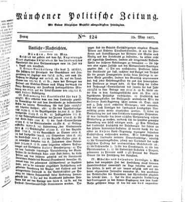 Münchener politische Zeitung (Süddeutsche Presse) Freitag 25. Mai 1827