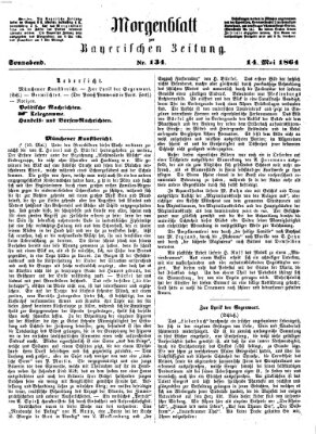 Bayerische Zeitung. Mittag-Ausgabe (Süddeutsche Presse) Samstag 14. Mai 1864