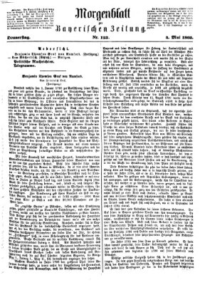 Bayerische Zeitung. Mittag-Ausgabe (Süddeutsche Presse) Donnerstag 4. Mai 1865