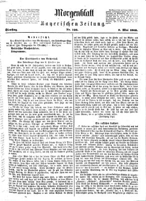 Bayerische Zeitung. Mittag-Ausgabe (Süddeutsche Presse) Dienstag 9. Mai 1865