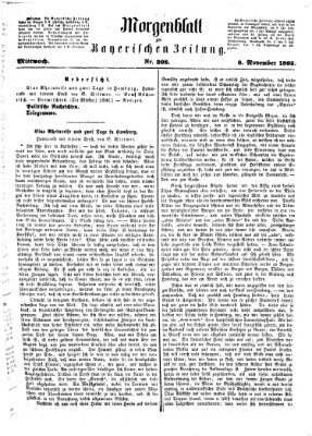 Bayerische Zeitung. Mittag-Ausgabe (Süddeutsche Presse) Mittwoch 8. November 1865