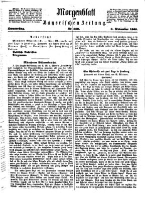Bayerische Zeitung. Mittag-Ausgabe (Süddeutsche Presse) Donnerstag 9. November 1865