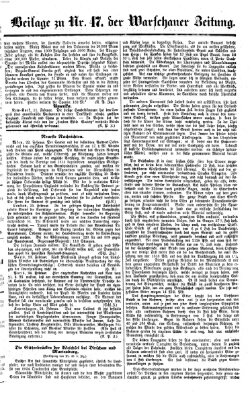 Warschauer Zeitung Montag 27. Februar 1860