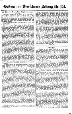 Warschauer Zeitung Donnerstag 5. Juli 1860