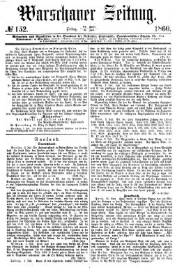 Warschauer Zeitung Freitag 6. Juli 1860