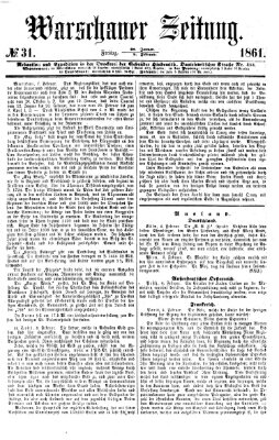 Warschauer Zeitung Freitag 8. Februar 1861