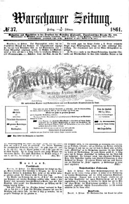 Warschauer Zeitung Freitag 15. Februar 1861