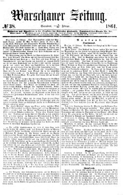 Warschauer Zeitung Samstag 16. Februar 1861