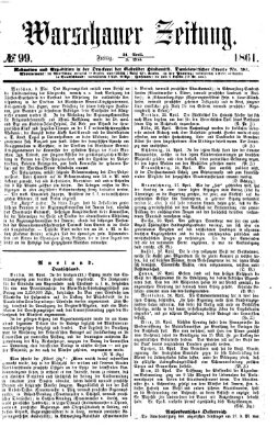 Warschauer Zeitung Freitag 3. Mai 1861