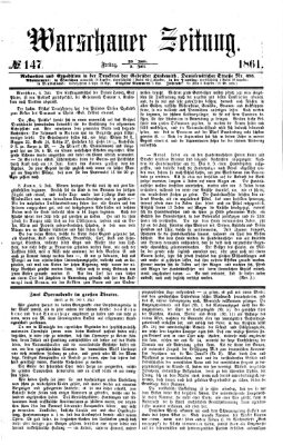 Warschauer Zeitung Freitag 5. Juli 1861