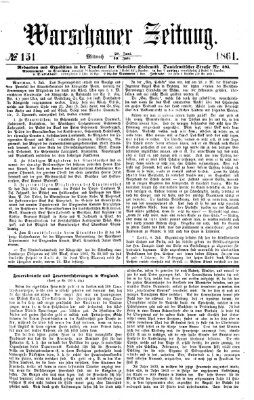 Warschauer Zeitung Mittwoch 10. Juli 1861