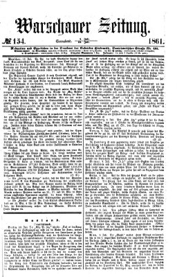 Warschauer Zeitung Samstag 13. Juli 1861