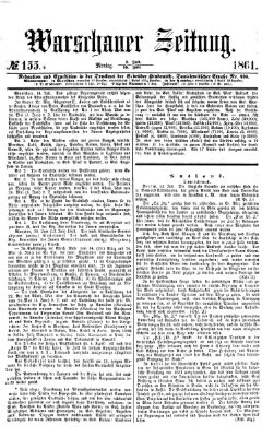 Warschauer Zeitung Montag 15. Juli 1861