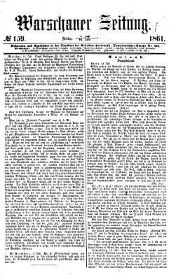 Warschauer Zeitung Freitag 19. Juli 1861