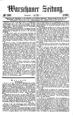 Warschauer Zeitung Samstag 20. Juli 1861