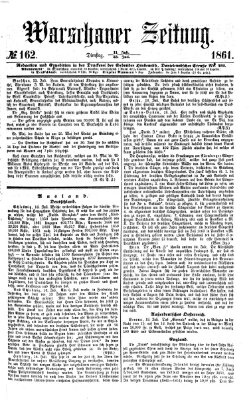 Warschauer Zeitung Dienstag 23. Juli 1861