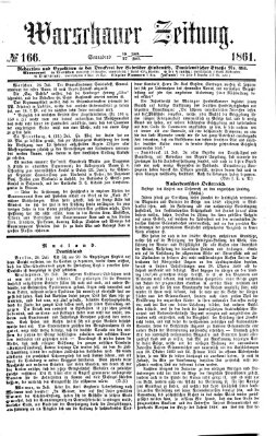 Warschauer Zeitung Samstag 27. Juli 1861