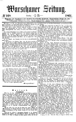 Warschauer Zeitung Dienstag 30. Juli 1861